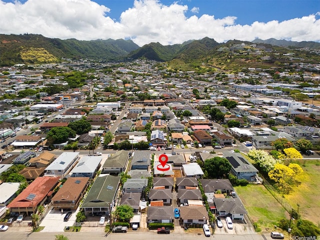 1915 Lohilani St Unit B, Honolulu, HI 96819 - aerial view of property and surrounding area featuring nearby suburban area