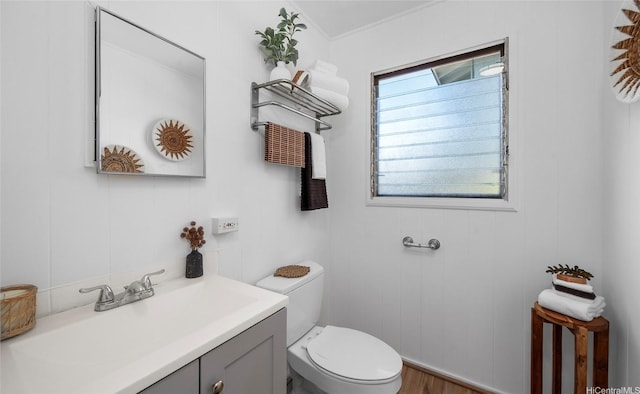 1915 Lohilani St Unit B, Honolulu, HI 96819 - half bathroom with vanity and wood finished floors