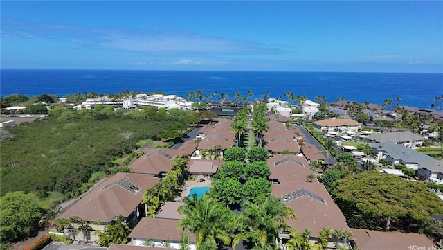75-6025 Alii Dr Unit L201, Kailua Kona, HI 96740 - aerial view of residential area with a nearby body of water