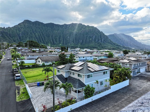 45-521 Halekou Rd Unit B, Kaneohe, HI 96744 - view of mountain backdrop with nearby suburban area