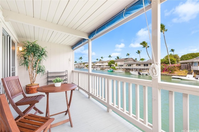 341 Opihikao Pl Unit 422, Honolulu, HI 96825 - balcony featuring a water view