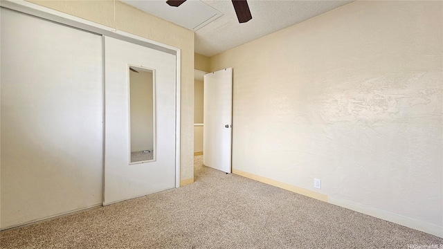 98-441 Kaonohi St Unit 35-3, Aiea, HI 96701 - unfurnished bedroom with carpet flooring, a closet, and ceiling fan