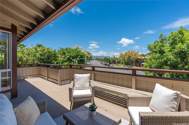 91-985 Puahala St Unit 42R, Ewa Beach, HI 96706 - wooden terrace featuring an outdoor hangout area