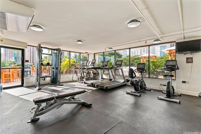 2045 Kalakaua Ave Unit 403, Honolulu, HI 96815 - view of exercise room