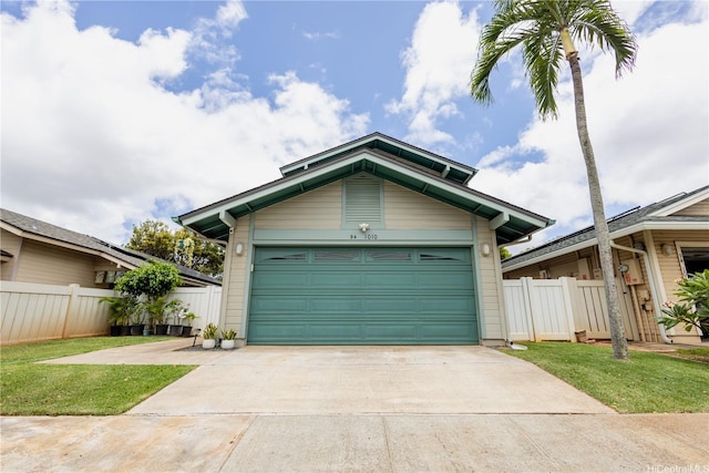 94-1010 Awalua St, Waipahu, HI 96797 - garage with driveway