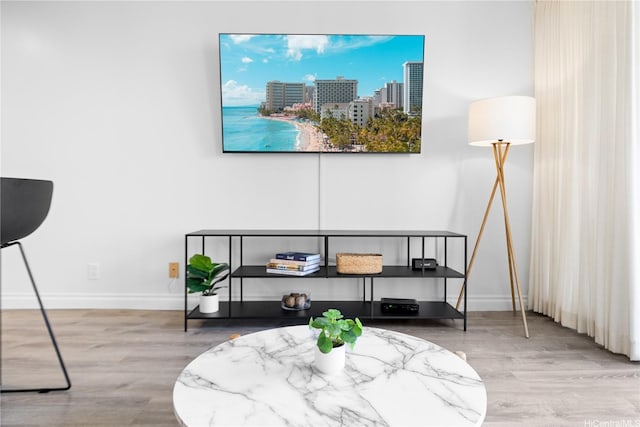 201 Oahu Ave Unit 1111, Honolulu, HI 96815 - living area featuring wood finished floors