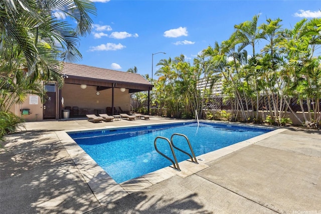 775 Kinalau Pl Unit 1806, Honolulu, HI 96813 - view of pool with a patio