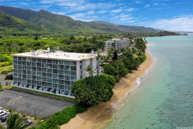53-549 Kamehameha Hwy Unit 313, Hauula, HI 96717 - drone / aerial view of a water and mountain view