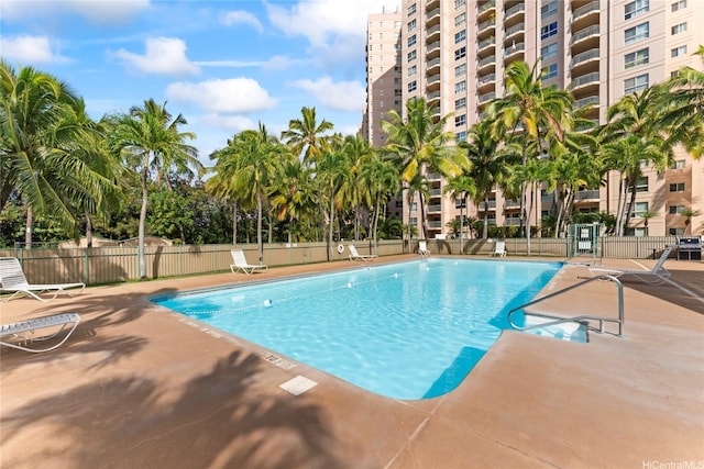 3075 Ala Poha Pl Unit 206, Honolulu, HI 96818 - community pool featuring a patio