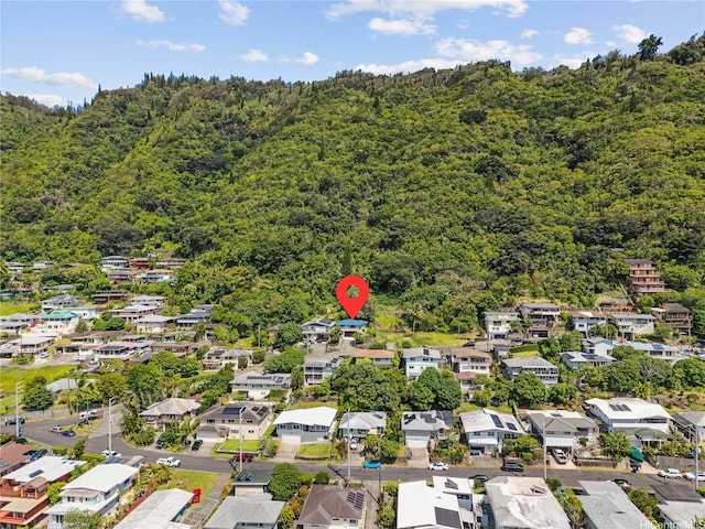 3063 Woolsey Pl, Honolulu, HI 96822 - aerial view of a heavily wooded area