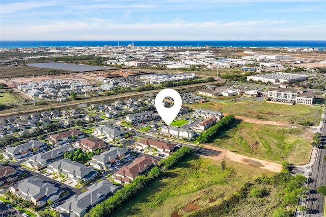 642 Kakala St Unit 1311, Kapolei, HI 96707 - aerial overview of property's location with a nearby body of water and nearby suburban area