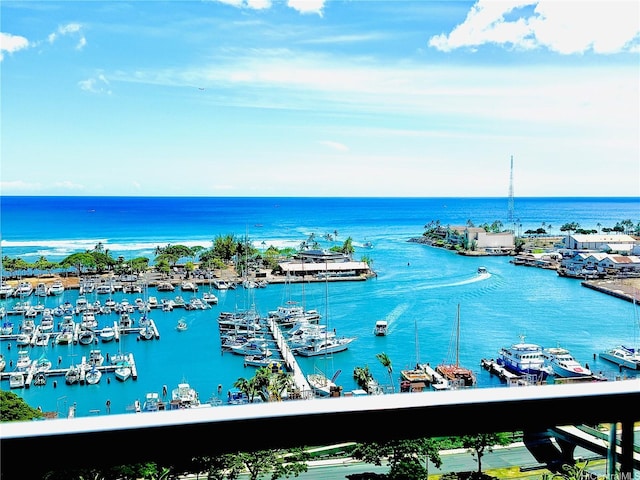 1000 Auahi St Unit 1600, Honolulu, HI 96814 - water view featuring numerous boat docks