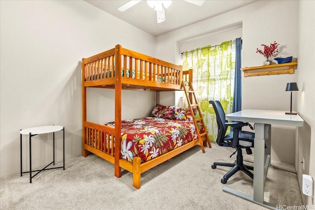 1180 Kakala St Unit 608, Kapolei, HI 96707 - carpeted bedroom featuring ceiling fan