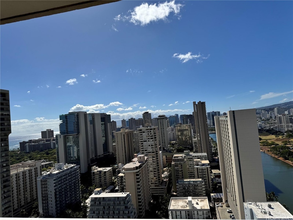 445 Seaside Ave Unit 3516, Honolulu, HI 96815 - skyline view featuring a large body of water
