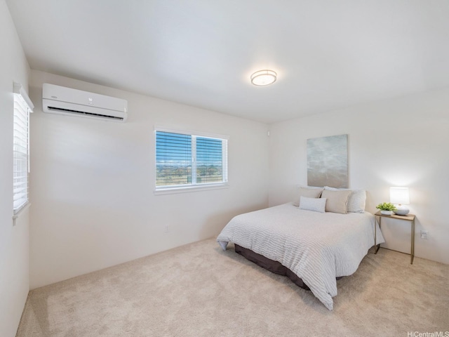 91-1512 Ulaula Loop, Ewa Beach, HI 96706 - bedroom featuring a wall mounted AC and light colored carpet