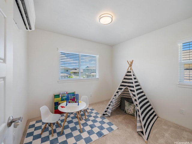 91-1512 Ulaula Loop, Ewa Beach, HI 96706 - recreation room with a wall mounted air conditioner and carpet