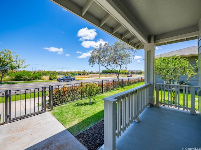 91-1512 Ulaula Loop, Ewa Beach, HI 96706 - covered porch with a lawn