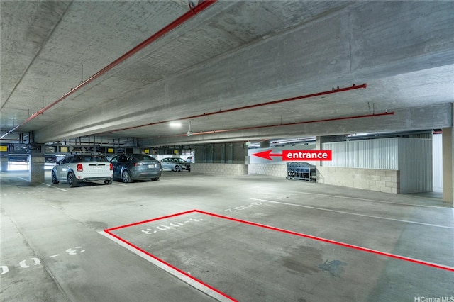 987 Queen St Unit 2308, Honolulu, HI 96814 - view of parking deck