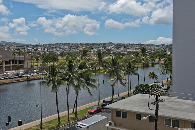 320 Liliuokalani Ave Unit 602, Honolulu, HI 96815 - water view with nearby suburban area