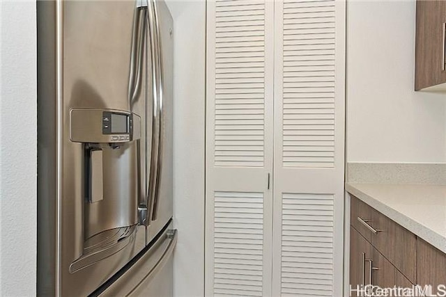 455 Kailua Rd Unit 4204, Kailua, HI 96734 - detailed view of stainless steel fridge