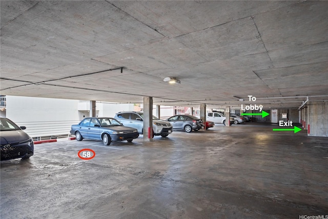 1561 Pensacola St Unit 1104, Honolulu, HI 96822 - view of parking garage