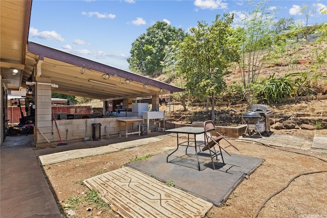 94-555 Awamoi St, Waipahu, HI 96797 - view of patio with a grill