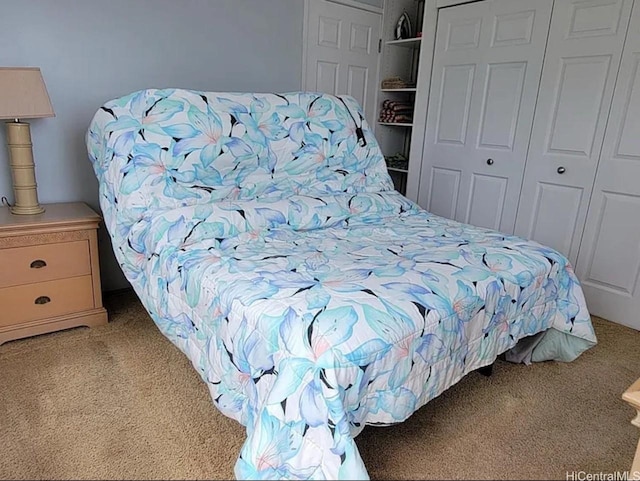 1060 Kamehameha Hwy Unit 302B, Pearl City, HI 96782 - bedroom with light carpet and a closet