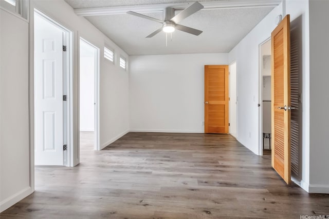 1215 Alexander St Unit 204, Honolulu, HI 96826 - unfurnished bedroom featuring wood finished floors and ceiling fan