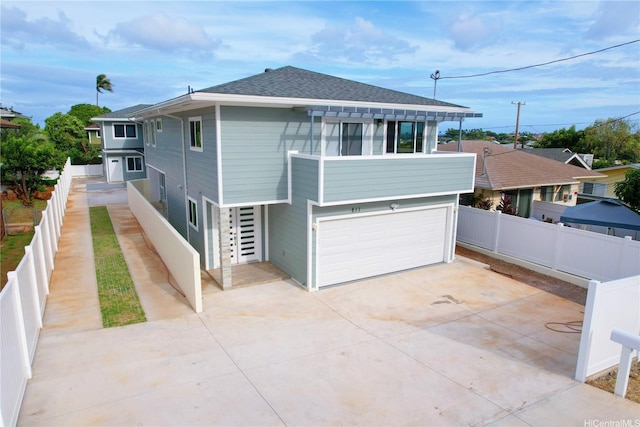 811 20th Ave, Honolulu, HI 96816 - view of front of property featuring driveway, a garage, roof with shingles, and a pergola