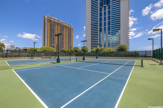 1177 Queen St Unit 2906, Honolulu, HI 96814 - view of tennis court featuring community basketball court
