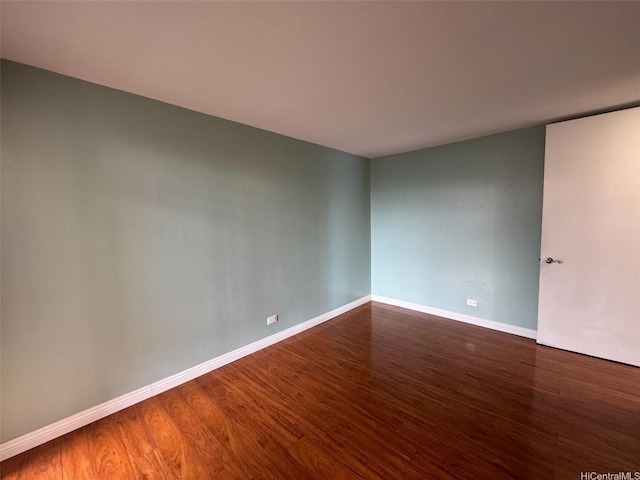 1519 Nuuanu Ave Unit 1146, Honolulu, HI 96817 - empty room featuring wood finished floors and baseboards