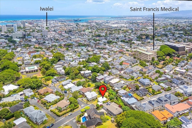 101 Kawananakoa Pl, Honolulu, HI 96817 - aerial view of a nearby body of water