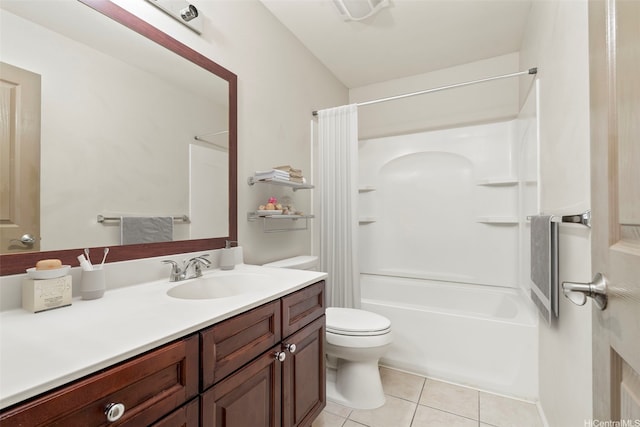 91-1200 Keaunui Dr Unit 208, Ewa Beach, HI 96706 - bathroom featuring tile patterned flooring, vanity, and shower / bath combination with curtain