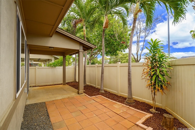 91-1200 Keaunui Dr Unit 208, Ewa Beach, HI 96706 - fenced backyard with a patio