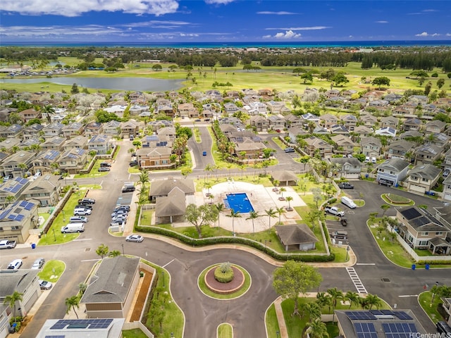 91-1200 Keaunui Dr Unit 208, Ewa Beach, HI 96706 - aerial view of residential area with a nearby body of water and a local golf course