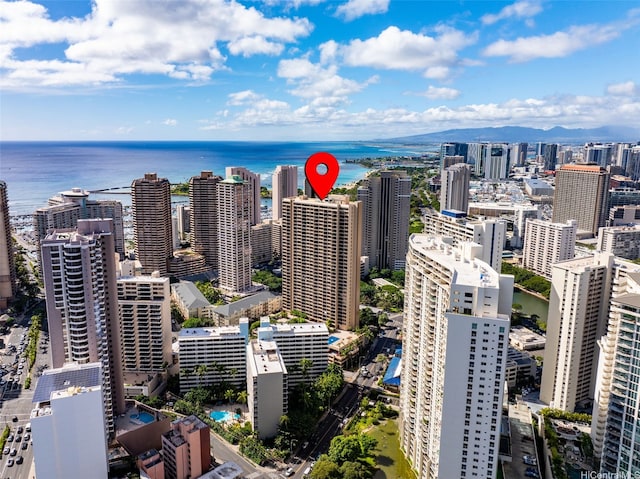 411 Hobron Ln Unit 3801, Honolulu, HI 96815 - view of urban area featuring a nearby body of water
