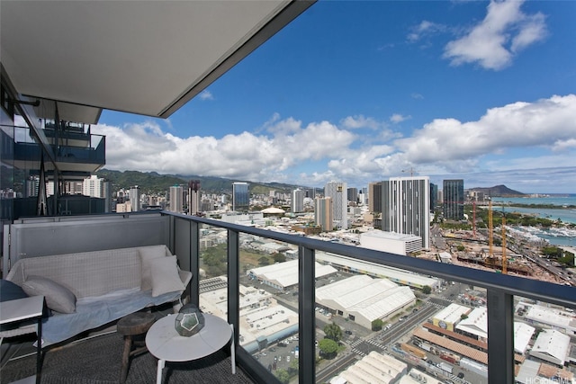 600 Ala Moana Blvd Unit 3401, Honolulu, HI 96813 - balcony with a view of city and a water view