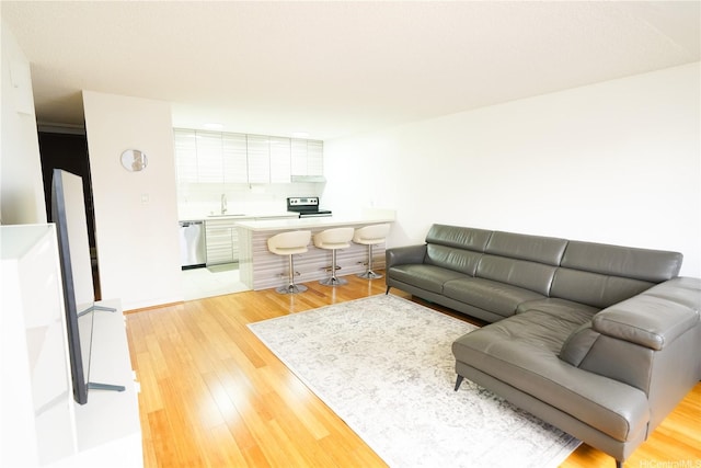 827 Kinau St Unit D703, Honolulu, HI 96813 - living area with light wood finished floors