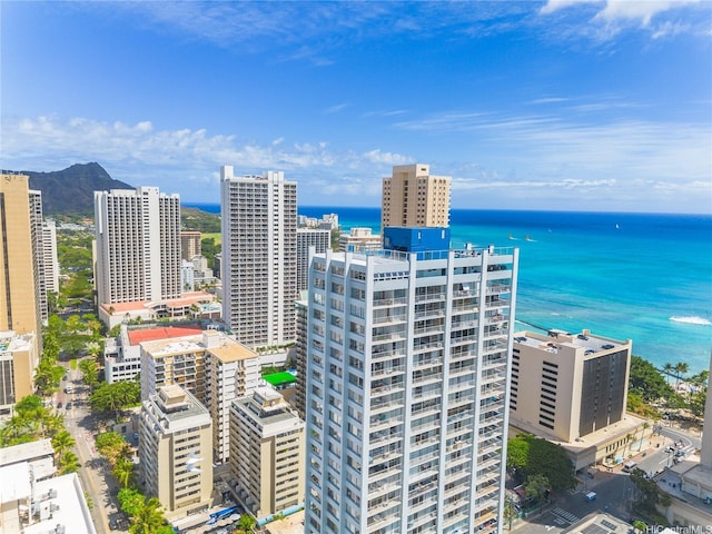 2427 Kuhio Ave Unit 1501, Honolulu, HI 96815 - view of urban area with a large body of water