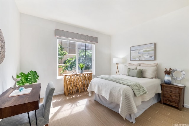 520 Lunalilo Home Rd Unit 6107, Honolulu, HI 96825 - bedroom with wood finished floors and baseboards