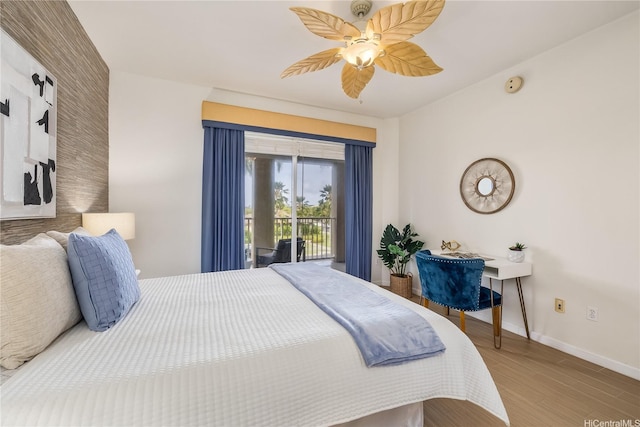 520 Lunalilo Home Rd Unit 6107, Honolulu, HI 96825 - bedroom with wood finished floors and a ceiling fan