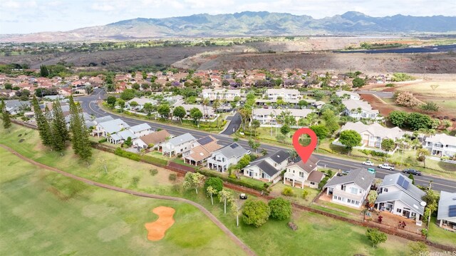 94-547 Lumiauau St, Waipahu, HI 96797 - aerial overview of property's location featuring nearby suburban area and mountains