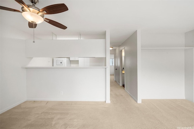 46-267 Kahuhipa St Unit C303, Kaneohe, HI 96744 - unfurnished room featuring light colored carpet and a ceiling fan