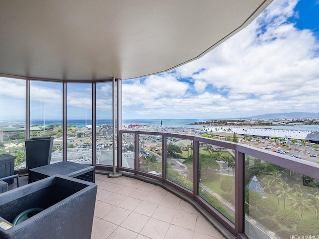 415 S St Unit 1602, Honolulu, HI 96813 - balcony featuring a water view