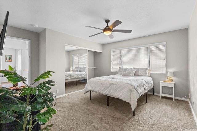 91-1017 Hoopili St Unit 66, Ewa Beach, HI 96706 - bedroom featuring carpet and ceiling fan