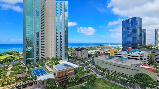 1177 Queen St Unit 1805, Honolulu, HI 96814 - view of urban area with a nearby body of water