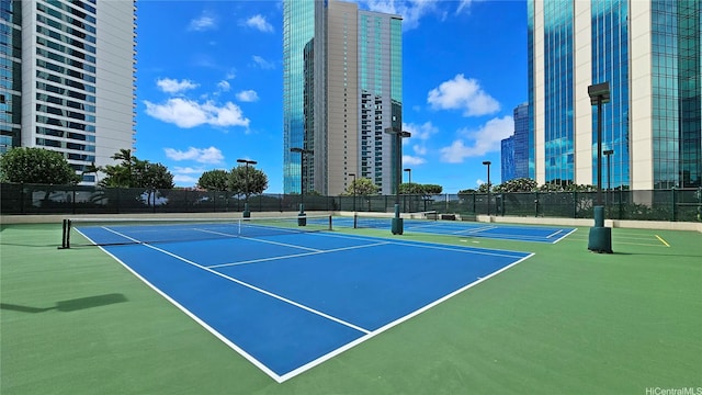 1177 Queen St Unit 1805, Honolulu, HI 96814 - view of tennis court featuring community basketball court