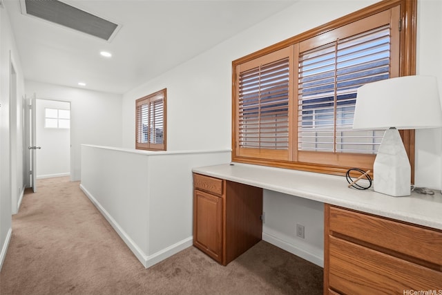 91-3082 Makalea Loop Unit 41, Ewa Beach, HI 96706 - unfurnished office with built in study area, light carpet, and recessed lighting