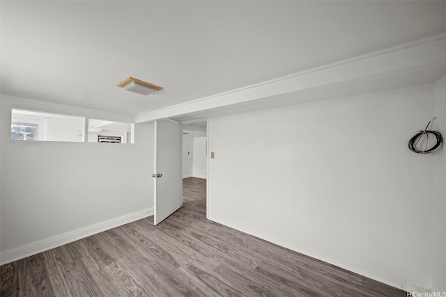 2963 Koali Rd Unit D, Honolulu, HI 96826 - spare room with wood finished floors and baseboards