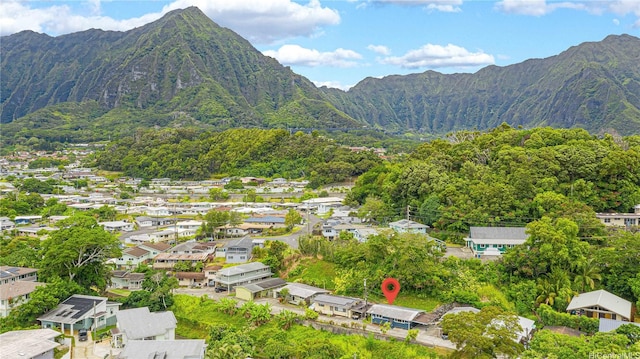 45-860 Anoi Rd Unit 5, Kaneohe, HI 96744 - view of mountain background with a heavily wooded area